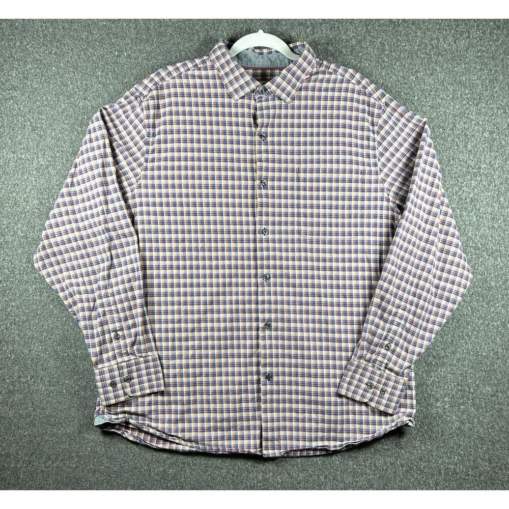 Tommy Bahama Men's XL Lindi Check Long Sleeve Button Down Shirt ST325084